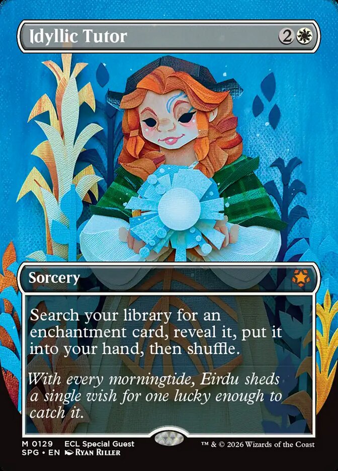 Idyllic Tutor, Special Guests Card Art