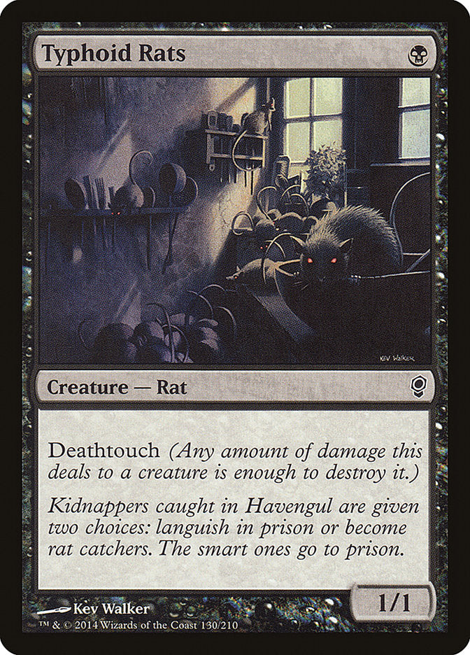 Typhoid Rats, Conspiracy Card Art