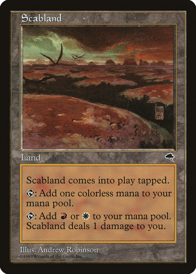 Scabland, Tempest Card Art
