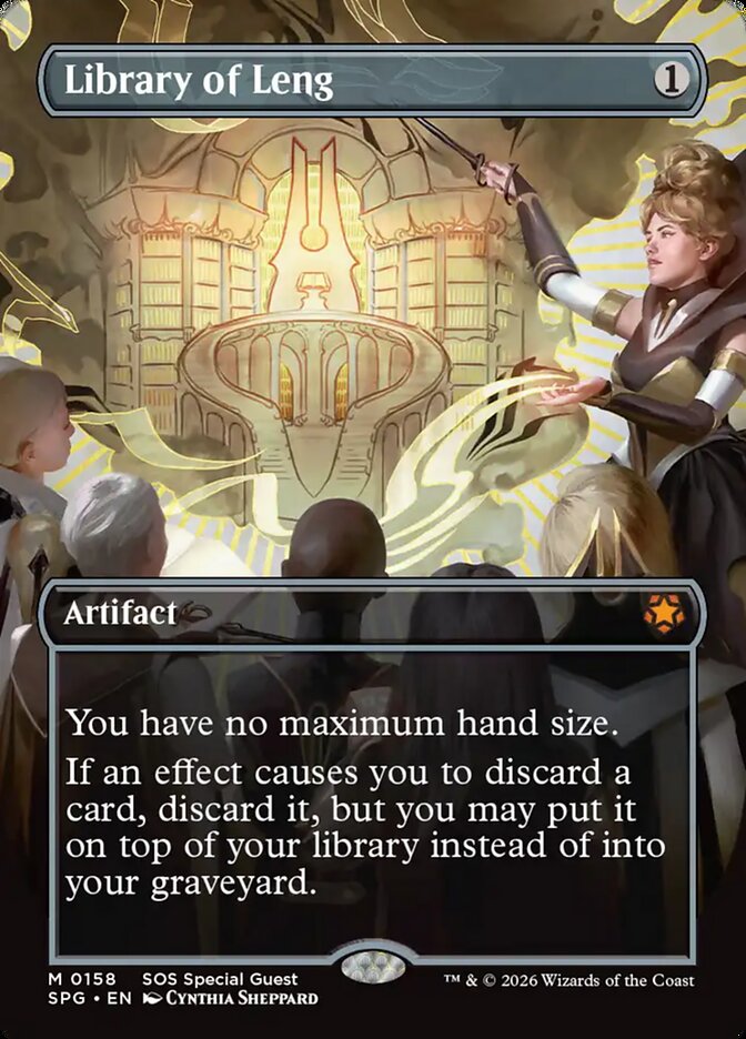 Library of Leng, Special Guests Card Art