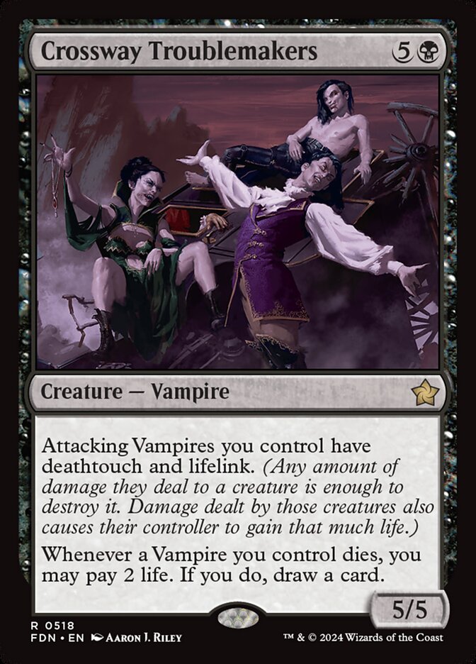 Crossway Troublemakers, Foundations Card Art