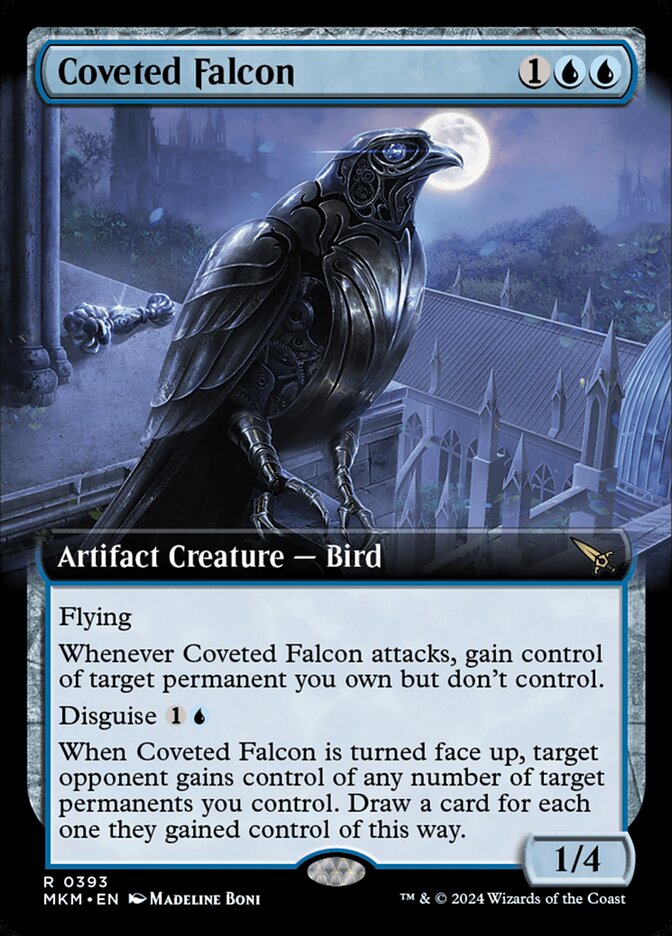 Coveted Falcon, Murders At Karlov Manor Card Art
