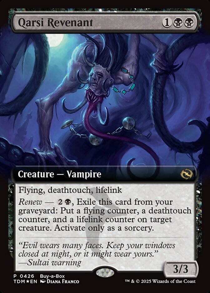 Qarsi Revenant, Tarkir: Dragonstorm Card Art
