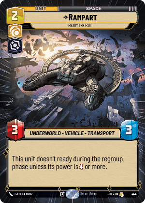 Rampart, Enjoy the Exit - Hyperspace