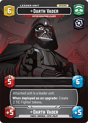 Darth Vader, Victor Squadron Leader - Showcase