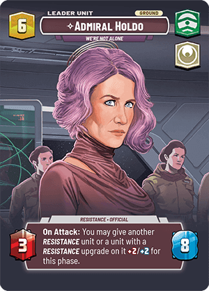 Admiral Holdo, We're Not Alone - Showcase