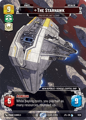 The Starhawk, Prototype Battleship - Prestige