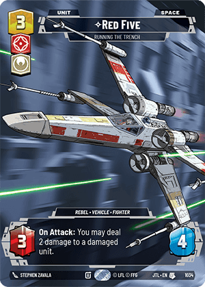 Red Five, Running the Trench - Prestige