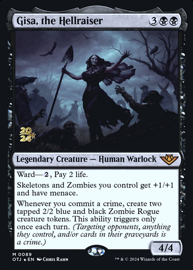 Gisa, the Hellraiser, Outlaws Of Thunder Junction Promos Card Art