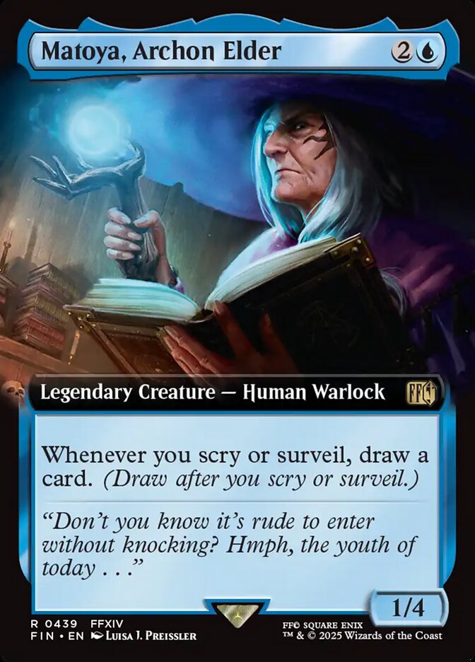 Matoya, Archon Elder, Final Fantasy Card Art