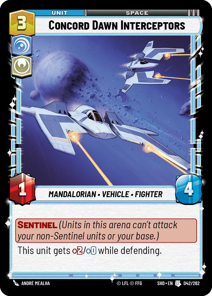 Concord Dawn Interceptors - Foil