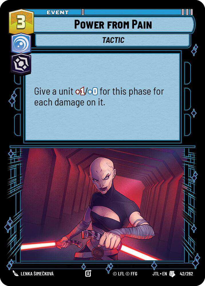 Power from Pain, Jump to Lightspeed Card Art