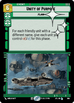 Unity of Purpose - Foil