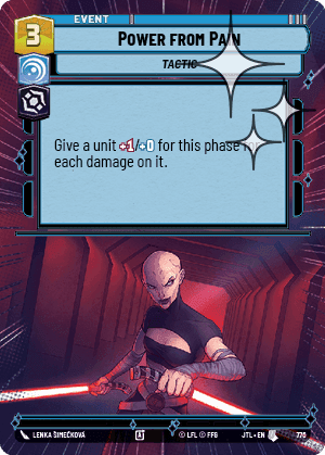 Power from Pain - Hyperspace Foil