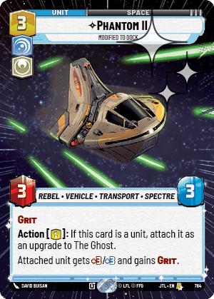 Phantom II, Modified to Dock - Hyperspace Foil