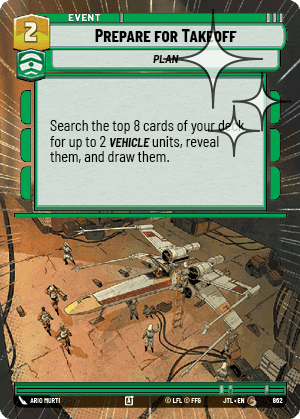 Prepare for Takeoff - Hyperspace Foil