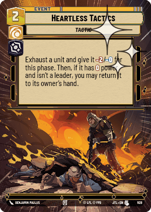 Heartless Tactics - Hyperspace Foil