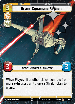Blade Squadron B-Wing - Hyperspace Foil