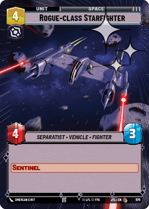 Rogue-class Starfighter - Hyperspace Foil