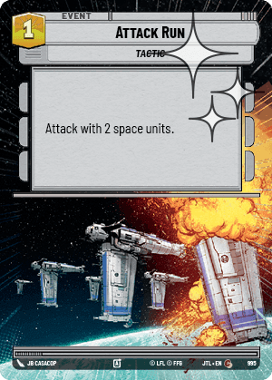 Attack Run - Hyperspace Foil