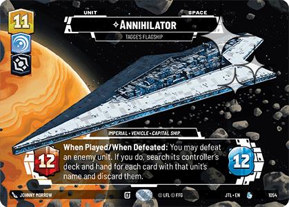 Annihilator, Tagge's Flagship - Prestige Foil