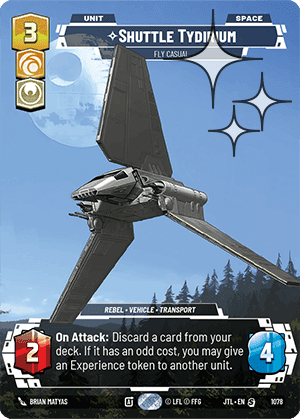 Shuttle Tydirium, Fly Casual - Prestige Foil
