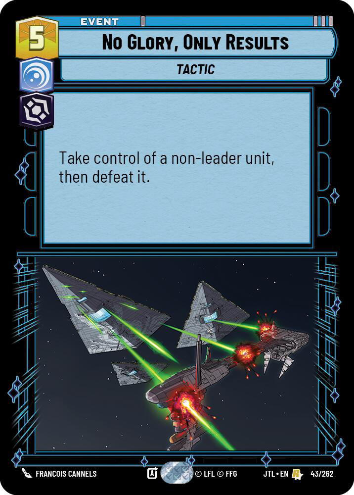 No Glory, Only Results, Jump to Lightspeed Card Art