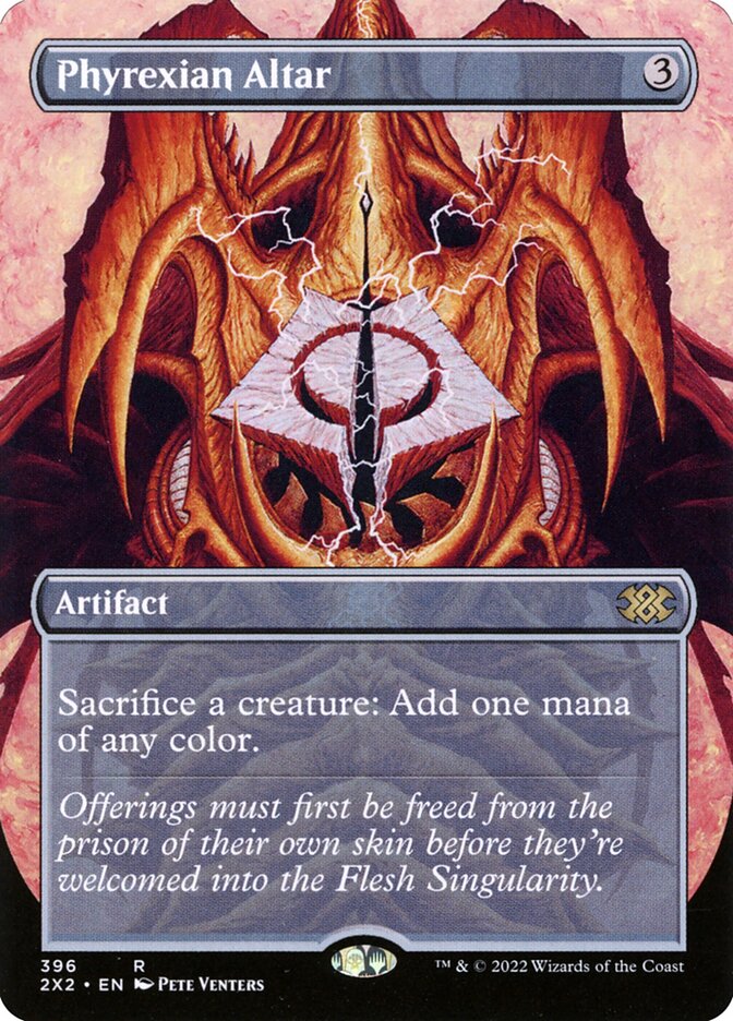 Phyrexian Altar, Double Masters 2022 Card Art