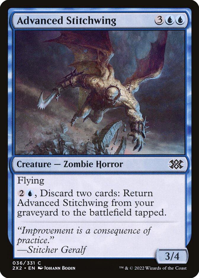 Advanced Stitchwing, Double masters 2022 Card Art