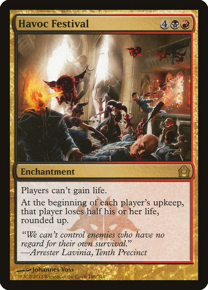 Havoc Festival, Return To Ravnica Card Art