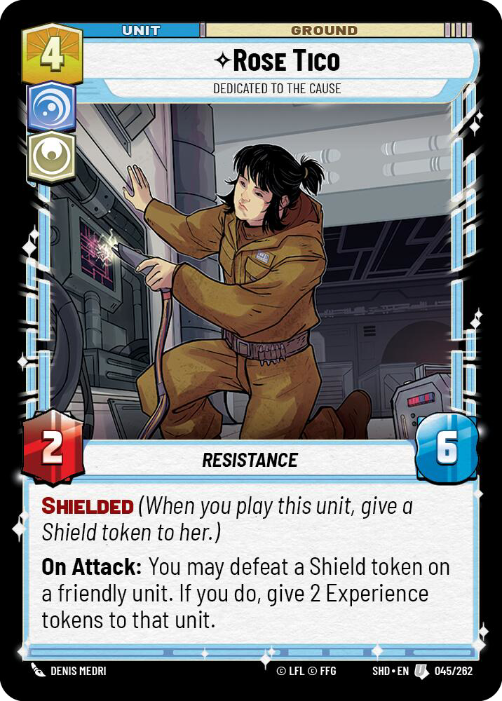 Rose Tico, Dedicated to the Cause - Foil