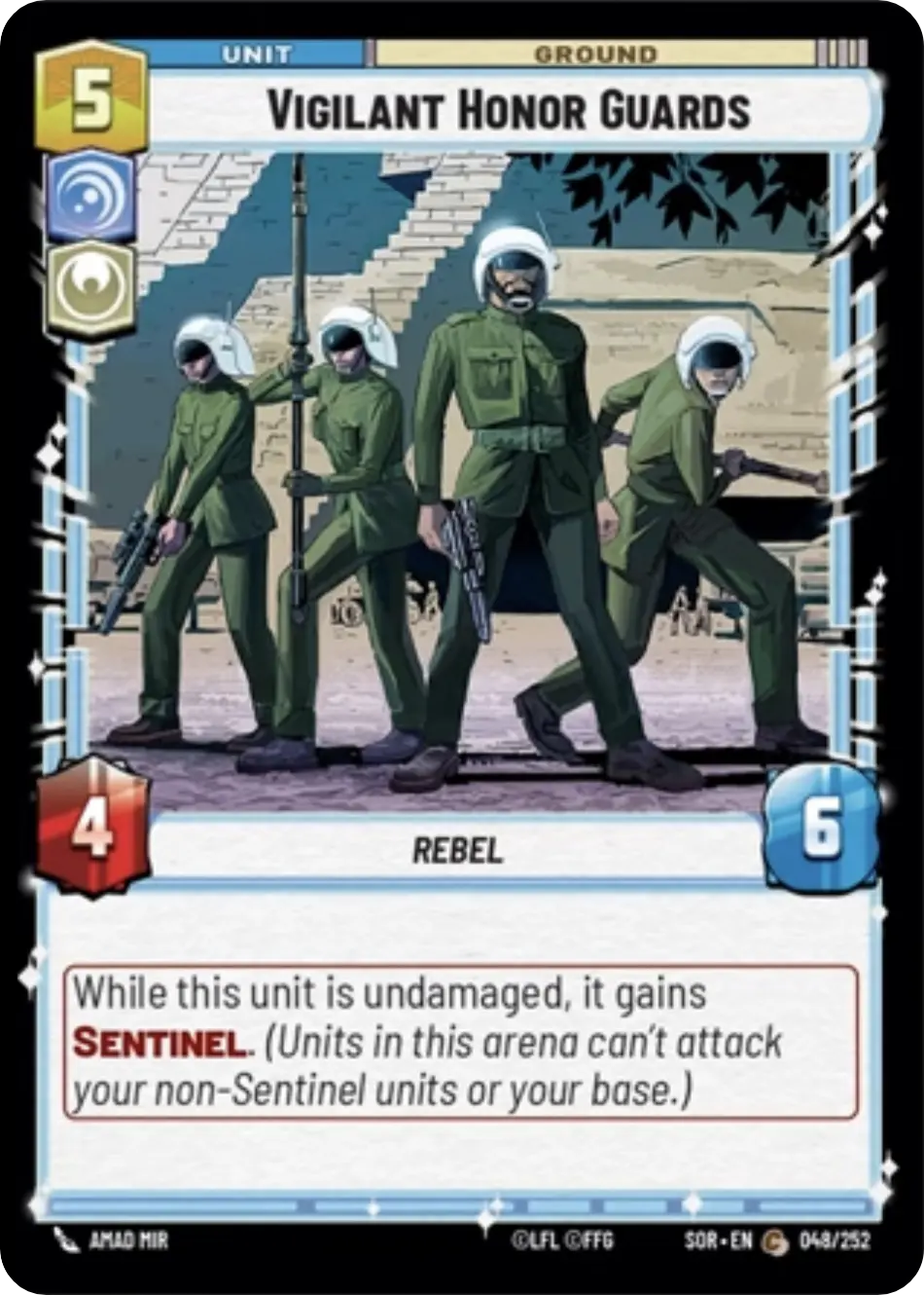 Vigilant Honor Guards - Foil