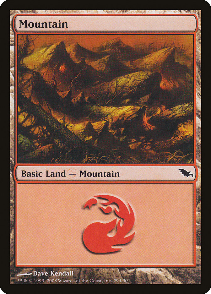 Mountain, Shadowmoor Card Art