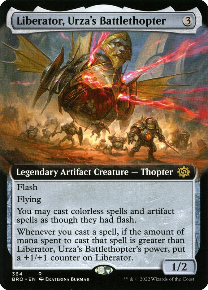 Liberator, Urza's Battlethopter, The Brothers' War Card Art