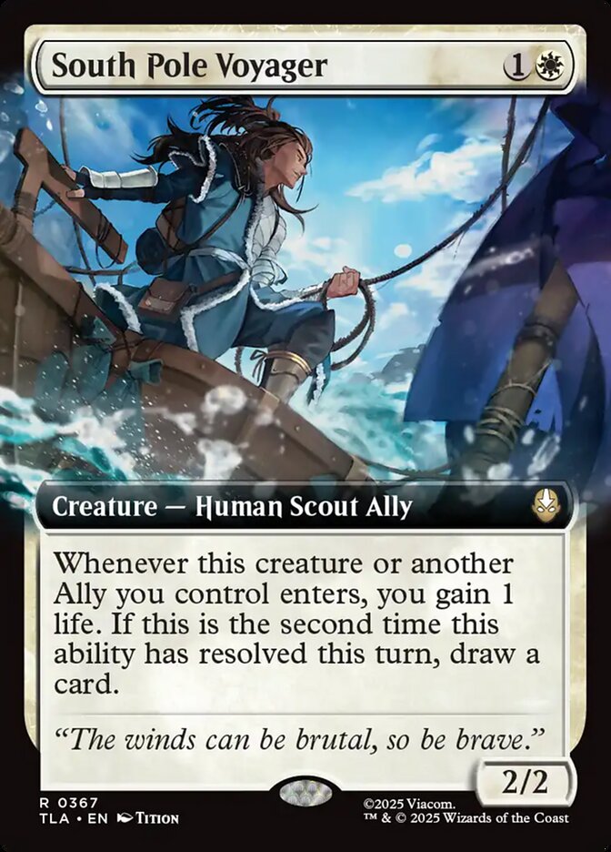 South Pole Voyager, Avatar: The Last Airbender Card Art