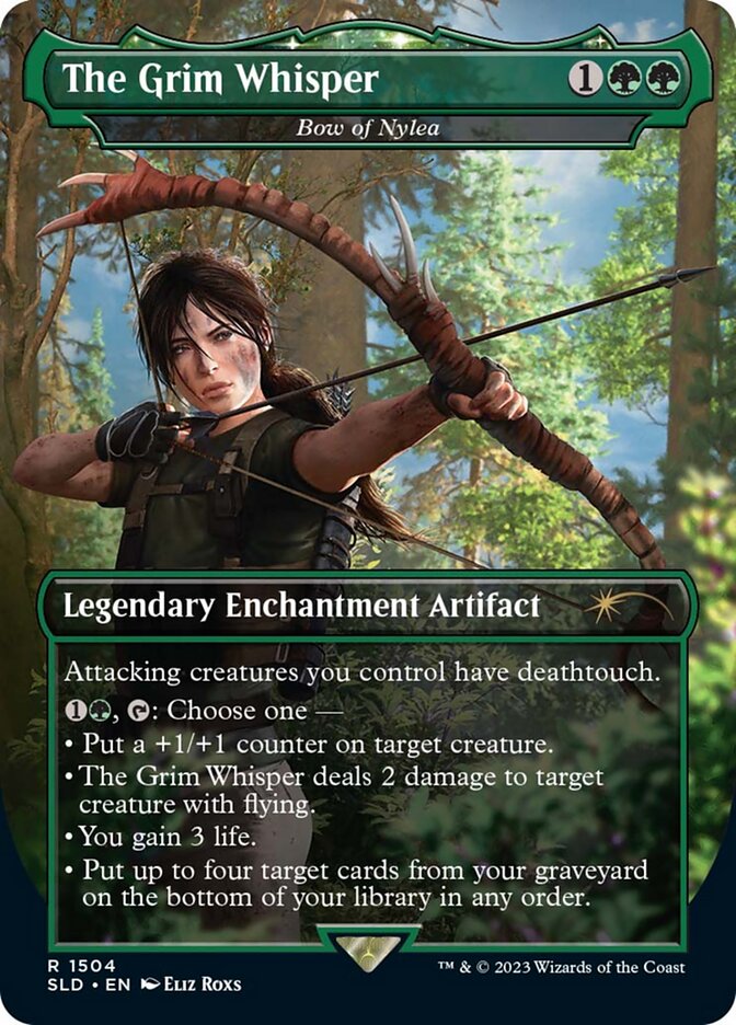Bow of Nylea, Secret Lair Drop Card Art