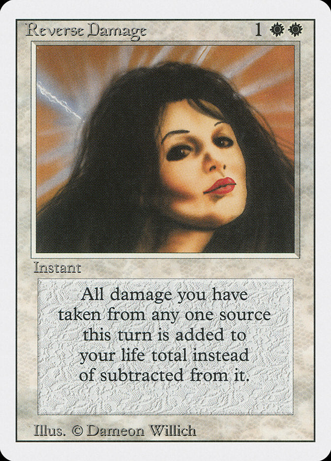 Reverse Damage, Revised edition Card Art