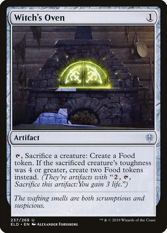 Witch's Oven, Throne Of Eldraine Card Art