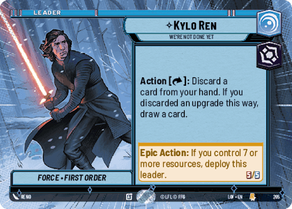 Kylo Ren, We're Not Done Yet - Hyperspace