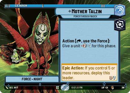 Mother Talzin, Power Through Magick - Hyperspace