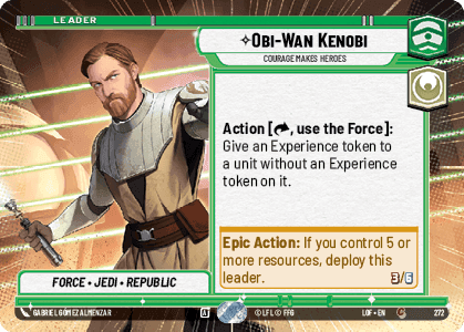 Obi-Wan Kenobi, Courage Makes Heroes - Hyperspace