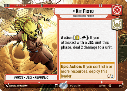 Kit Fisto, Focused Jedi Master - Hyperspace