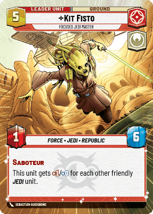 Kit Fisto, Focused Jedi Master - Hyperspace