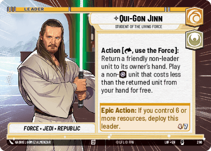 Qui-Gon Jinn, Student of the Living Force - Hyperspace