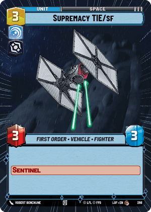 Supremacy TIE/sf - Hyperspace