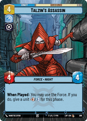 Talzin's Assassin - Hyperspace