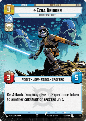 Ezra Bridger, Attuned With Life - Hyperspace