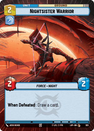 Nightsister Warrior - Hyperspace