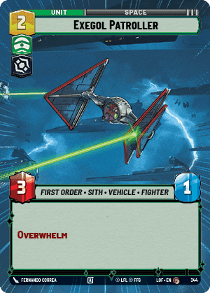 Exegol Patroller - Hyperspace