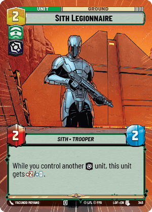 Sith Legionnaire - Hyperspace